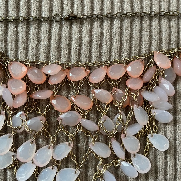 FREE with purchase! Pink Statement Necklace - Picture 3 of 4